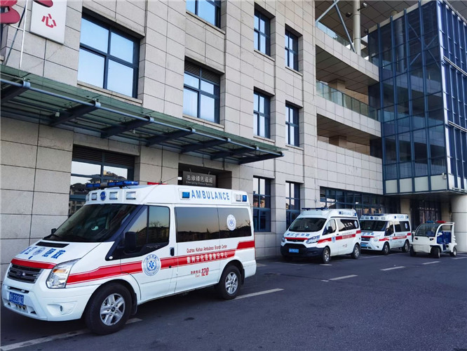 敦煌救护车出租服务案例4