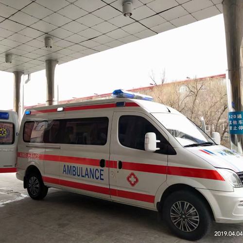 敦煌救护车出租服务案例2